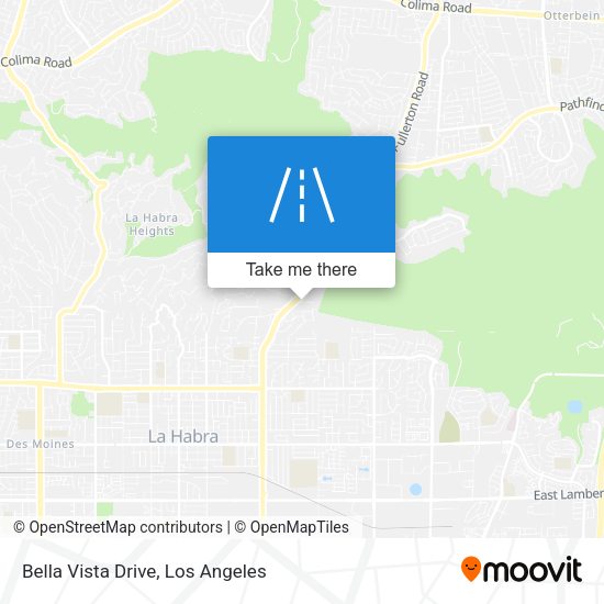 Mapa de Bella Vista Drive