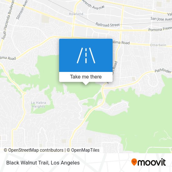 Black Walnut Trail map