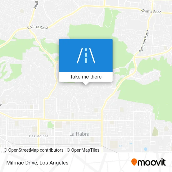 Milmac Drive map