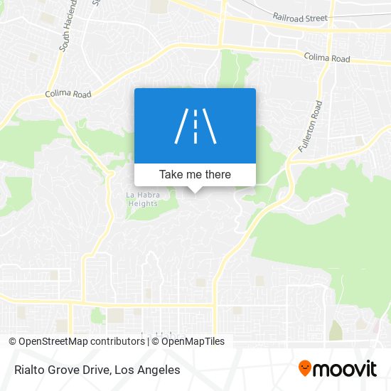 Rialto Grove Drive map