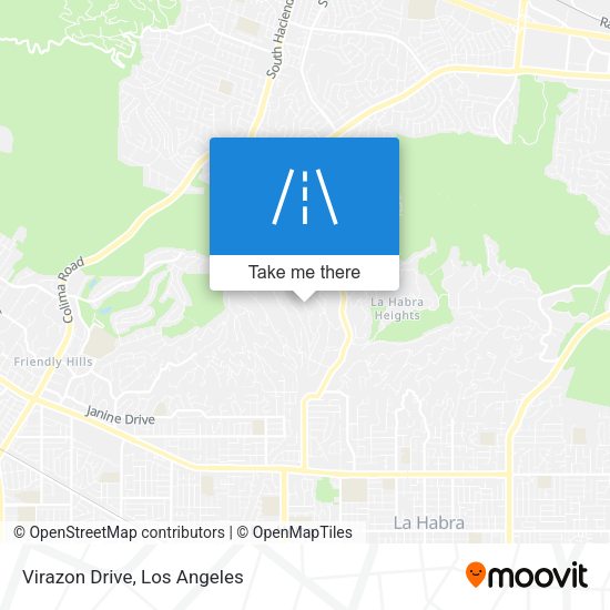 Mapa de Virazon Drive