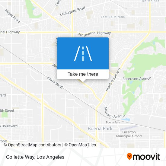 Mapa de Collette Way