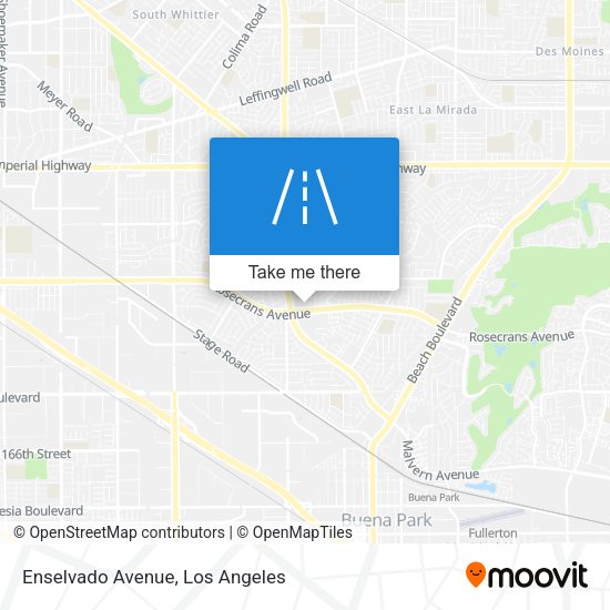 Enselvado Avenue map