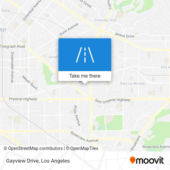 Gayview Drive map