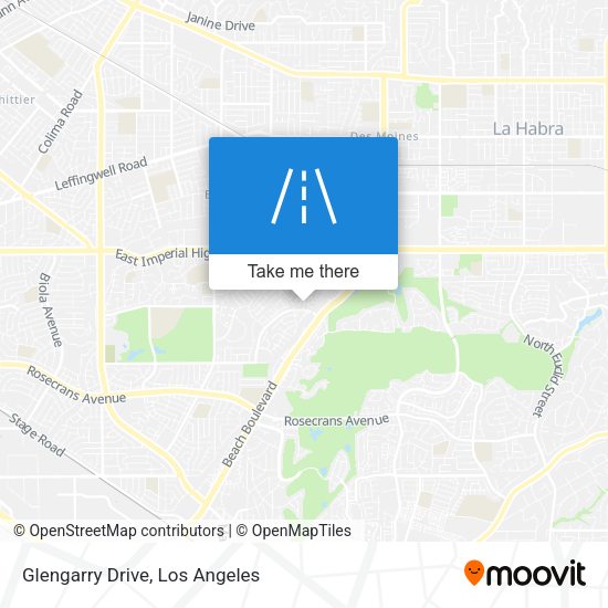 Mapa de Glengarry Drive