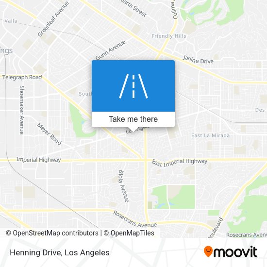 Mapa de Henning Drive