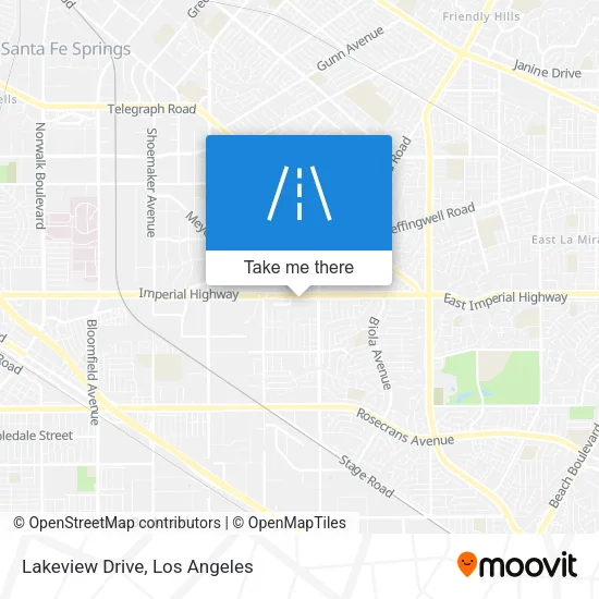 Lakeview Drive map