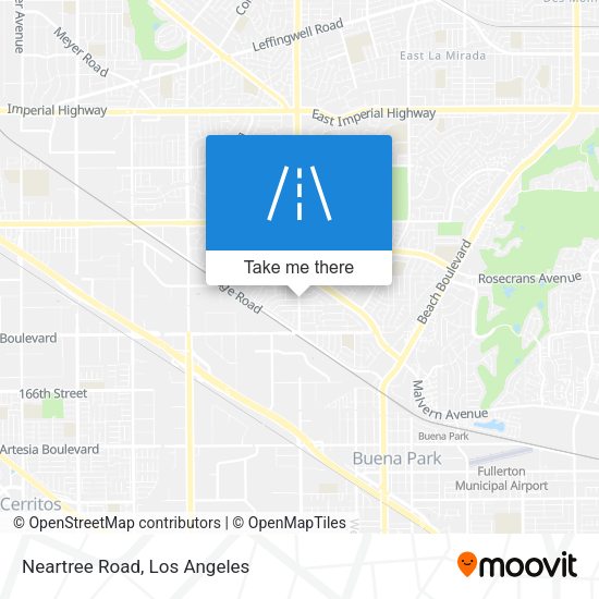 Mapa de Neartree Road