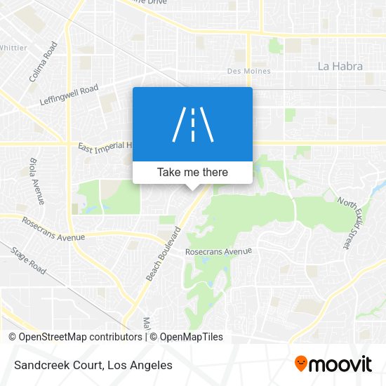 Mapa de Sandcreek Court