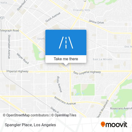 Mapa de Spangler Place