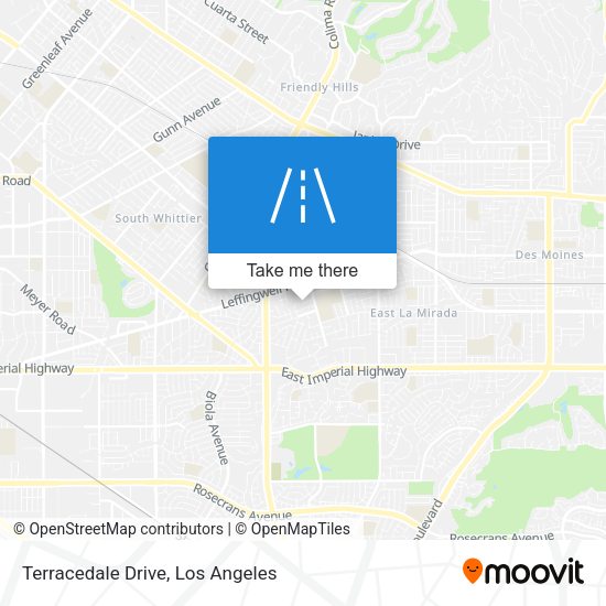 Mapa de Terracedale Drive