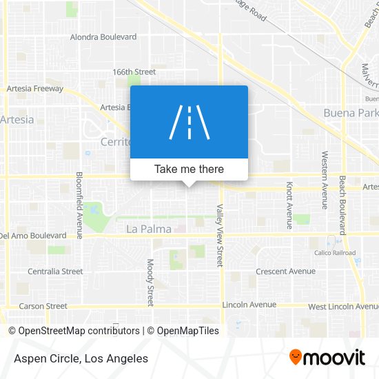 Mapa de Aspen Circle