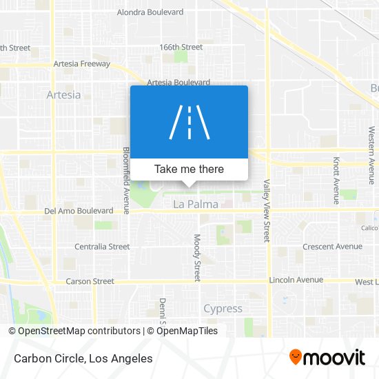 Carbon Circle map