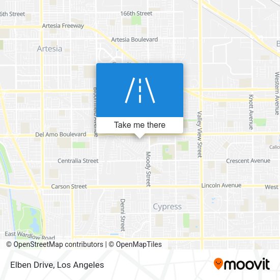 Mapa de Elben Drive