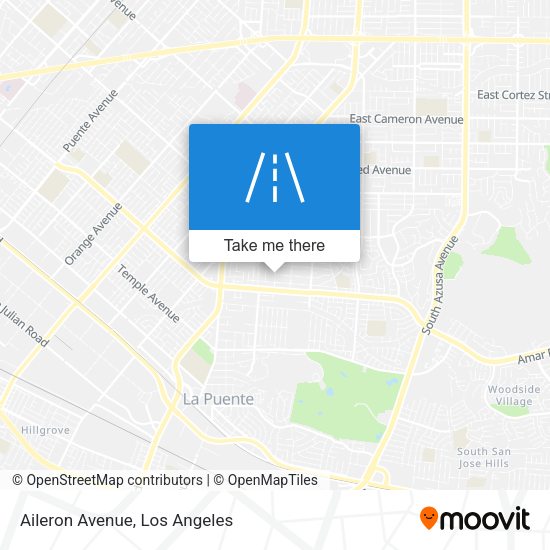 Mapa de Aileron Avenue
