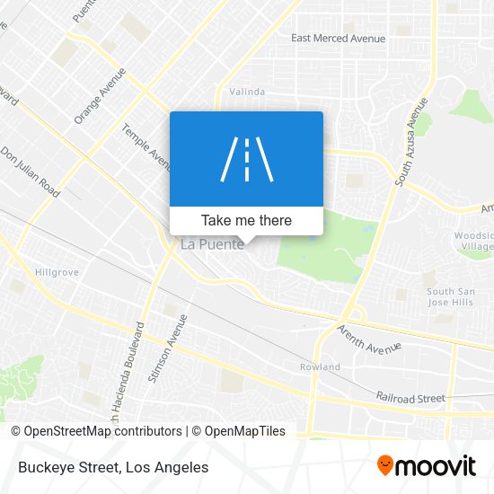 Mapa de Buckeye Street