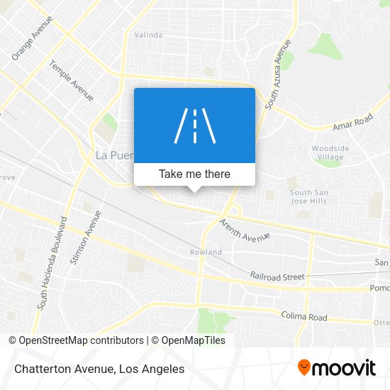 Chatterton Avenue map