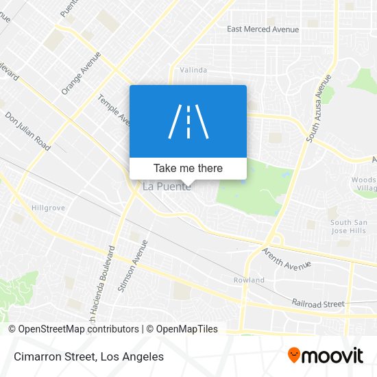 Mapa de Cimarron Street