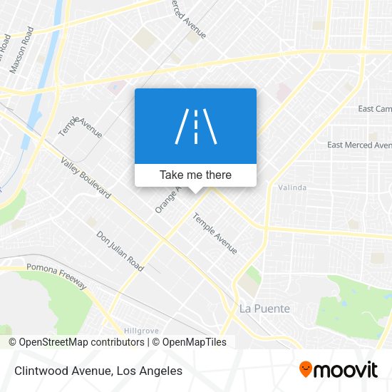 Clintwood Avenue map