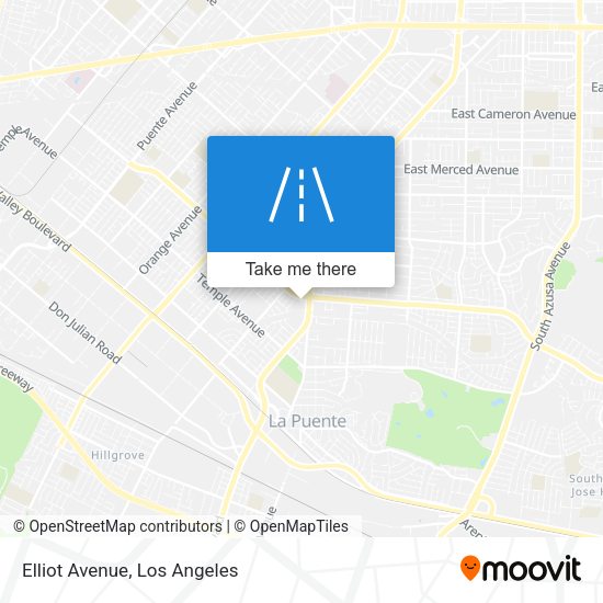 Mapa de Elliot Avenue