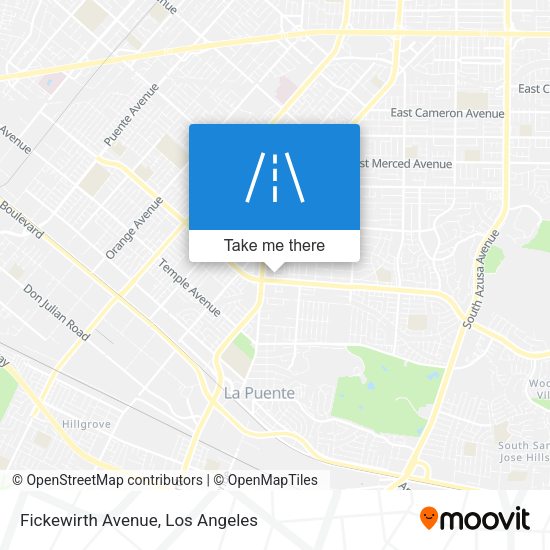 Mapa de Fickewirth Avenue
