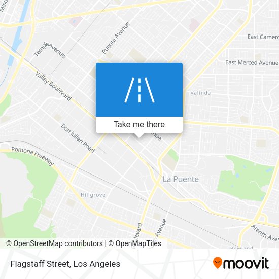 Flagstaff Street map