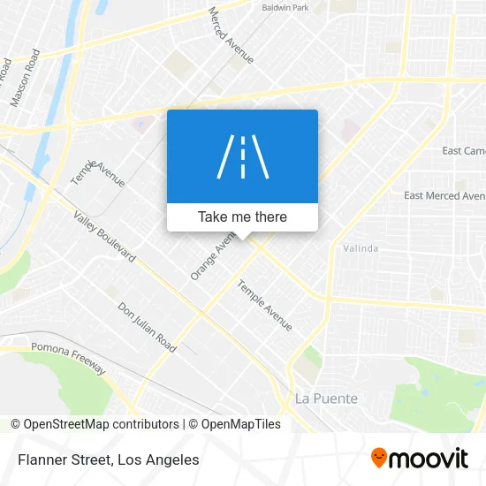 Flanner Street map