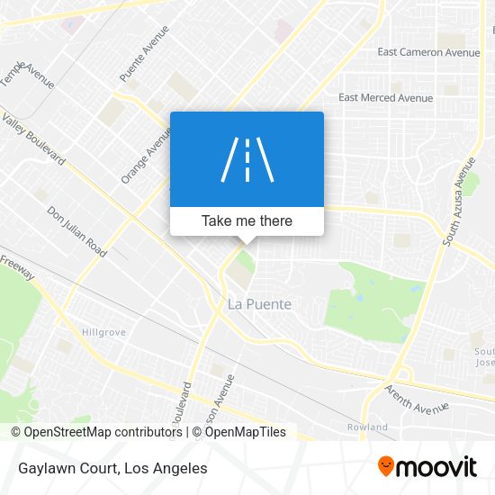 Mapa de Gaylawn Court