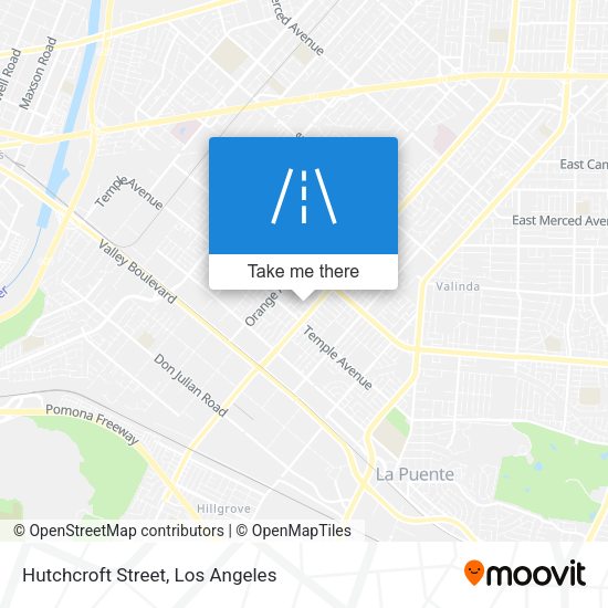 Hutchcroft Street map