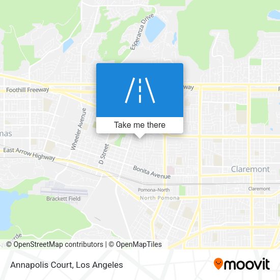 Mapa de Annapolis Court