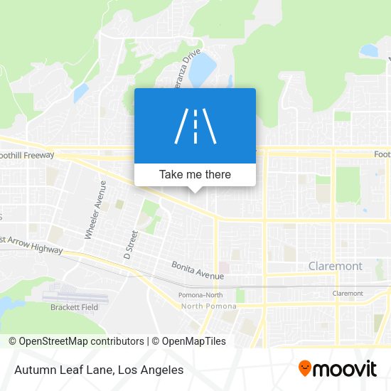Mapa de Autumn Leaf Lane