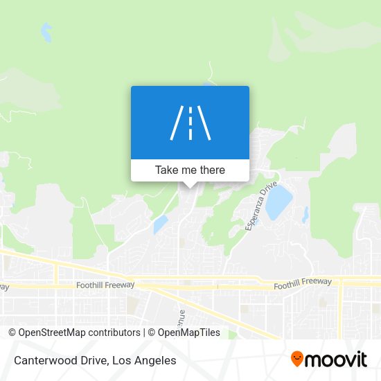 Canterwood Drive map