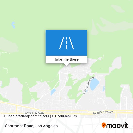 Mapa de Charmont Road