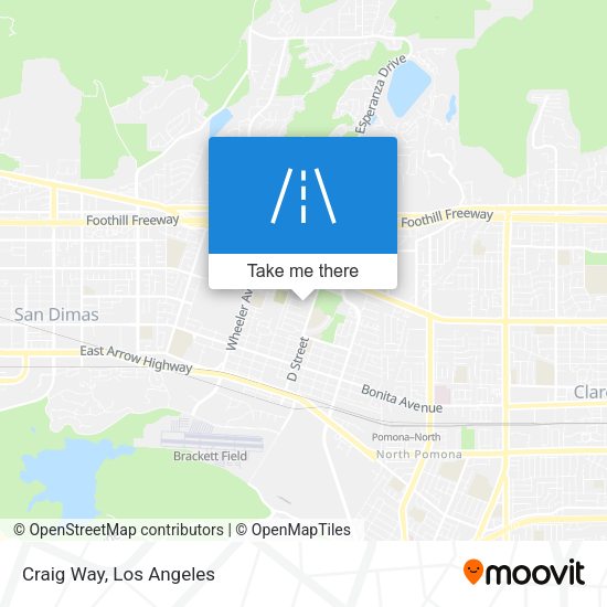 Mapa de Craig Way