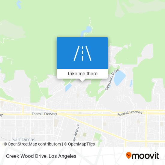 Mapa de Creek Wood Drive