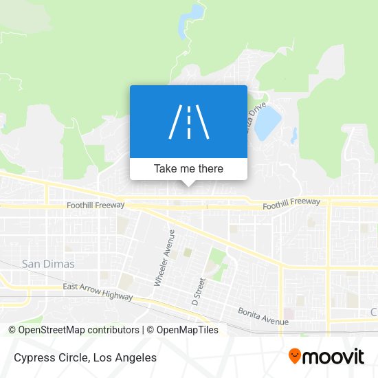 Mapa de Cypress Circle