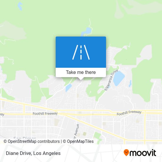 Mapa de Diane Drive