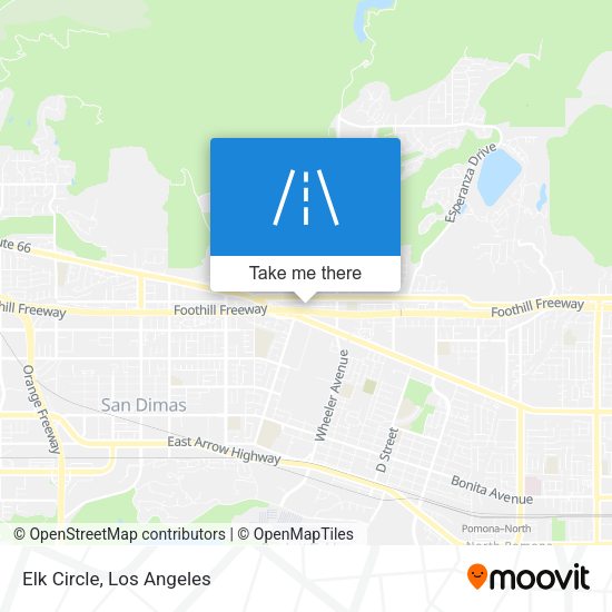 Mapa de Elk Circle