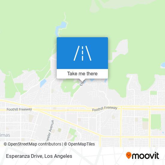 Esperanza Drive map