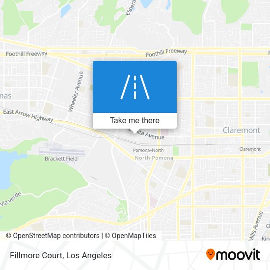 Mapa de Fillmore Court