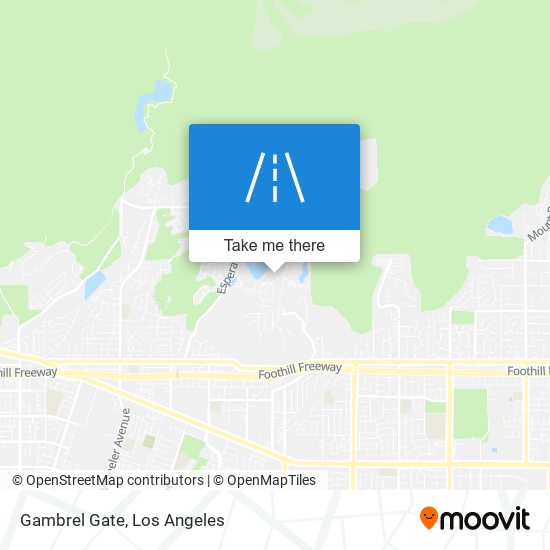 Gambrel Gate map