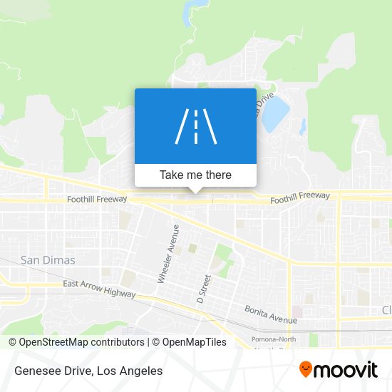 Mapa de Genesee Drive