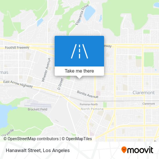 Mapa de Hanawalt Street