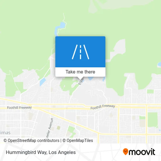 Hummingbird Way map