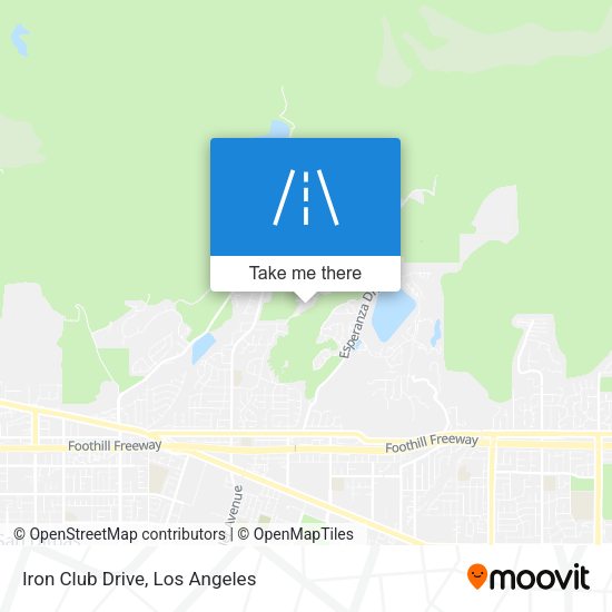 Iron Club Drive map