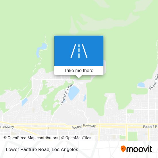 Lower Pasture Road map