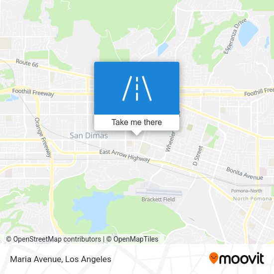 Mapa de Maria Avenue