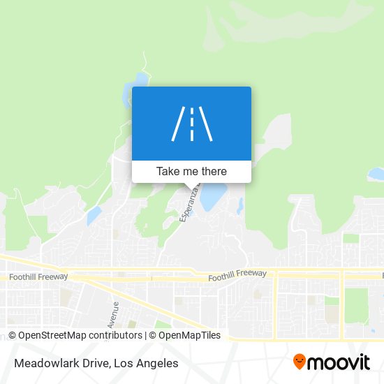 Mapa de Meadowlark Drive