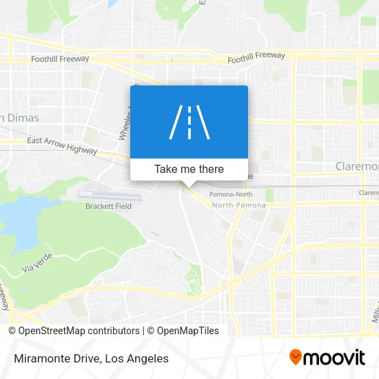 Miramonte Drive map
