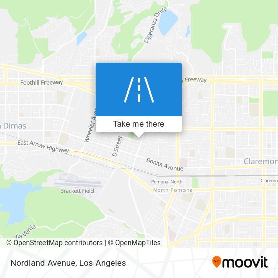 Nordland Avenue map